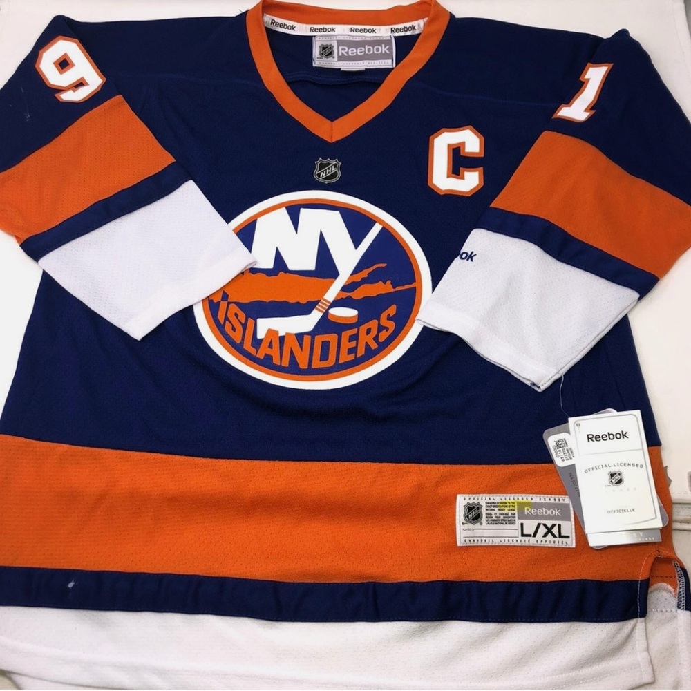 Reebok NHL Licensed Jersey in Blue and Orange